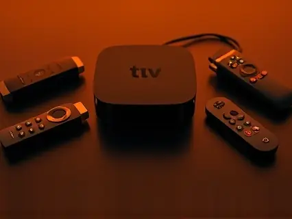 Aparelhos de streaming, controles e stick HDMI