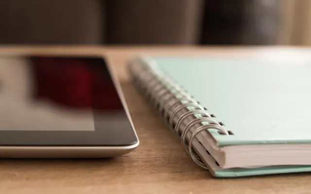 Tablet no escritório